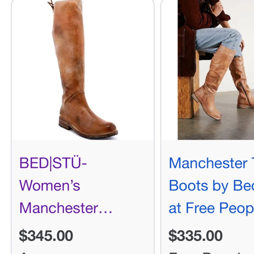 Bed Stu Manchester tall boots Handmade American made - Picture 9 of 9